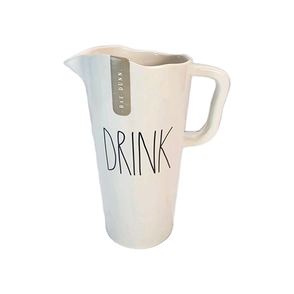Rae Dunn Artisan Collection by Magenta "Sweet Tea" Iced Tea Melamine Pitcher Jug